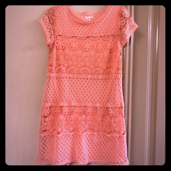 Xhiliration Crochet Dress - Picture 2 of 7